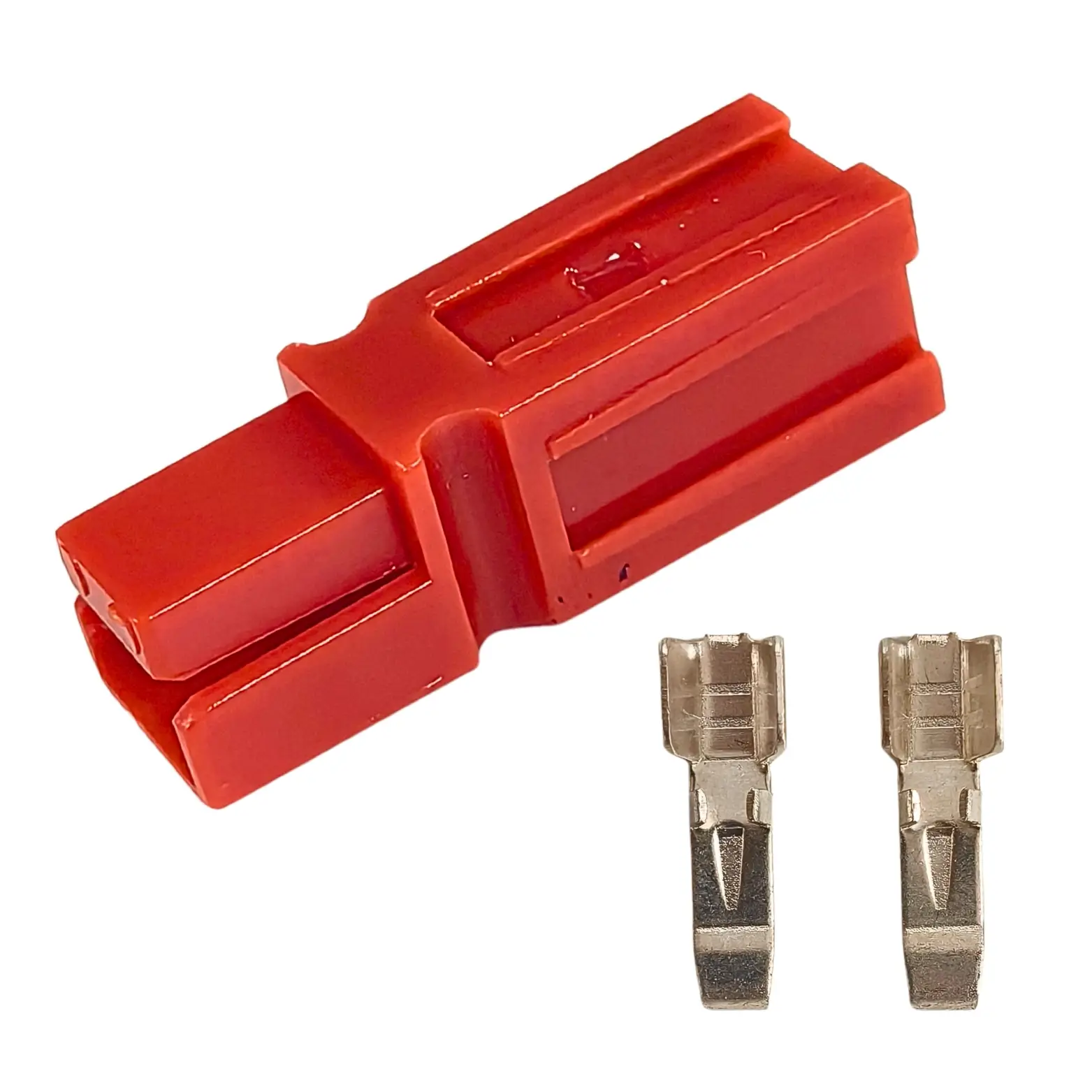 SINGLE POLE 45A CONNECTOR RED